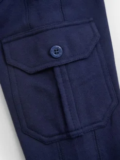 Discount Jojo Maman Bébé Navy Blue & Khaki Green 2-Pack Cargo Joggers Navy Blue & Khaki Green