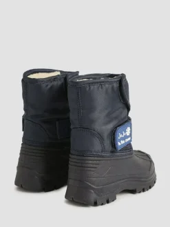Jojo Maman Bébé Navy Blue Alpine Snow Boots^BOY Baby Boots|Boots