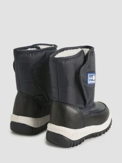 Discount Jojo Maman Bébé Navy Blue Cosy Snow Boots