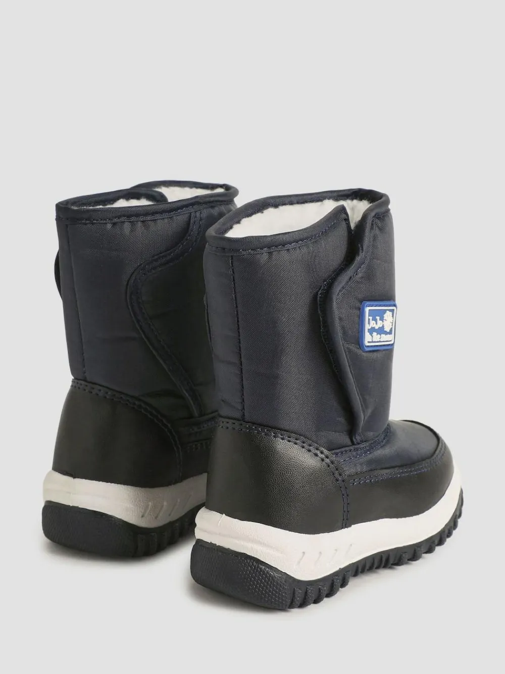 Discount Jojo Maman Bébé Navy Blue Cosy Snow Boots