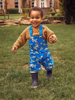 Jojo Maman Bébé Contrast Trim Lined Wellies^BOY School Shoes|Boys Shoes