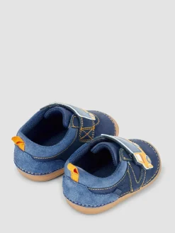 Hot Jojo Maman Bébé Navy Blue Construction Pre-Walker Shoes