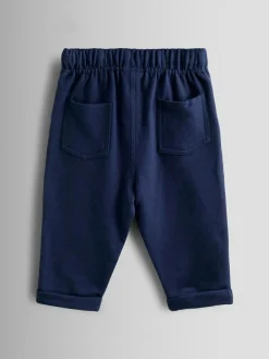 Jojo Maman Bébé 2-Pack Stripe & Plain Joggers^ Pants & Leggings|Jeans & Joggers