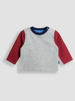 Jojo Maman Bébé Navy Blue 2-Piece Cargo Cord Dungarees & Top Set^BOY Dungarees