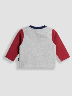 Jojo Maman Bébé Navy Blue 2-Piece Cargo Cord Dungarees & Top Set^BOY Dungarees