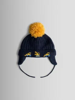Clearance Jojo Maman Bébé Navy Digger Appliqué Hat