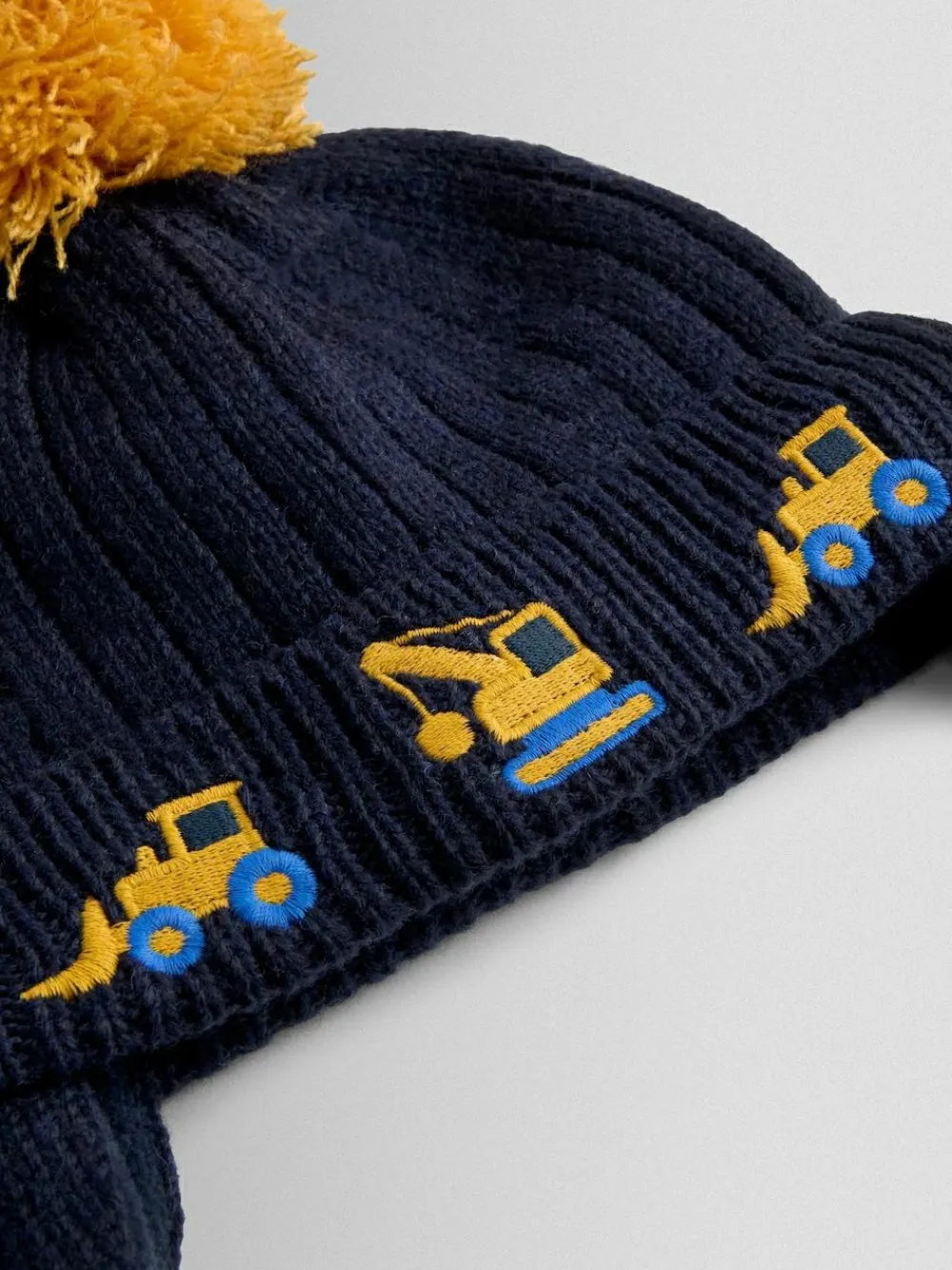 Clearance Jojo Maman Bébé Navy Digger Appliqué Hat