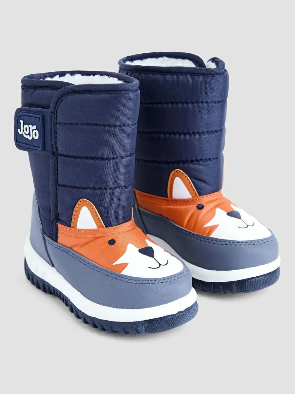 Best Jojo Maman Bébé Cosy Snow Boots Navy Fox