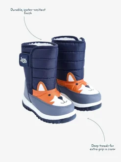 Best Jojo Maman Bébé Cosy Snow Boots Navy Fox