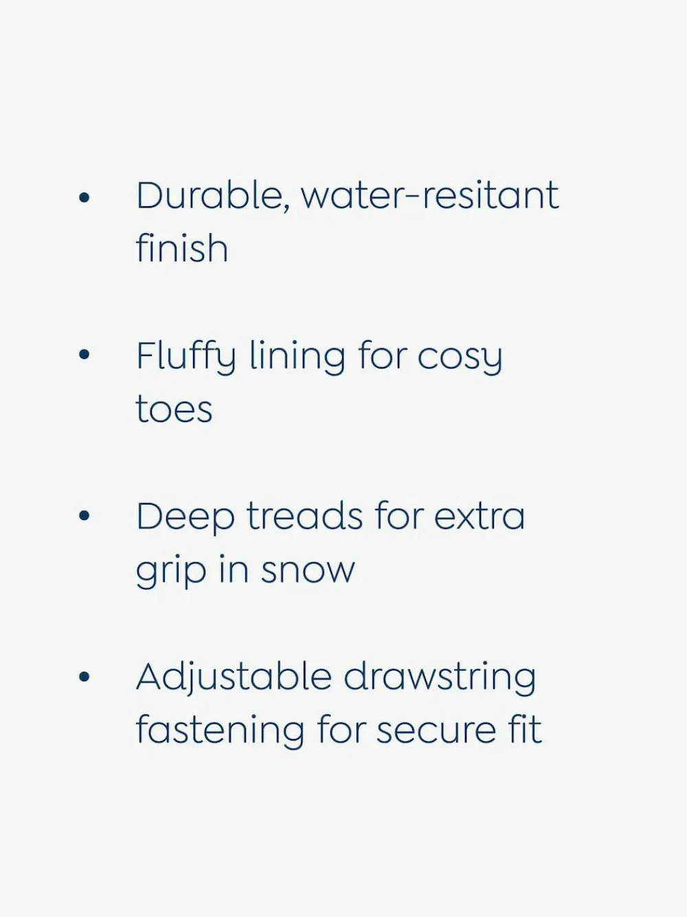 Best Jojo Maman Bébé Cosy Snow Boots Navy Fox