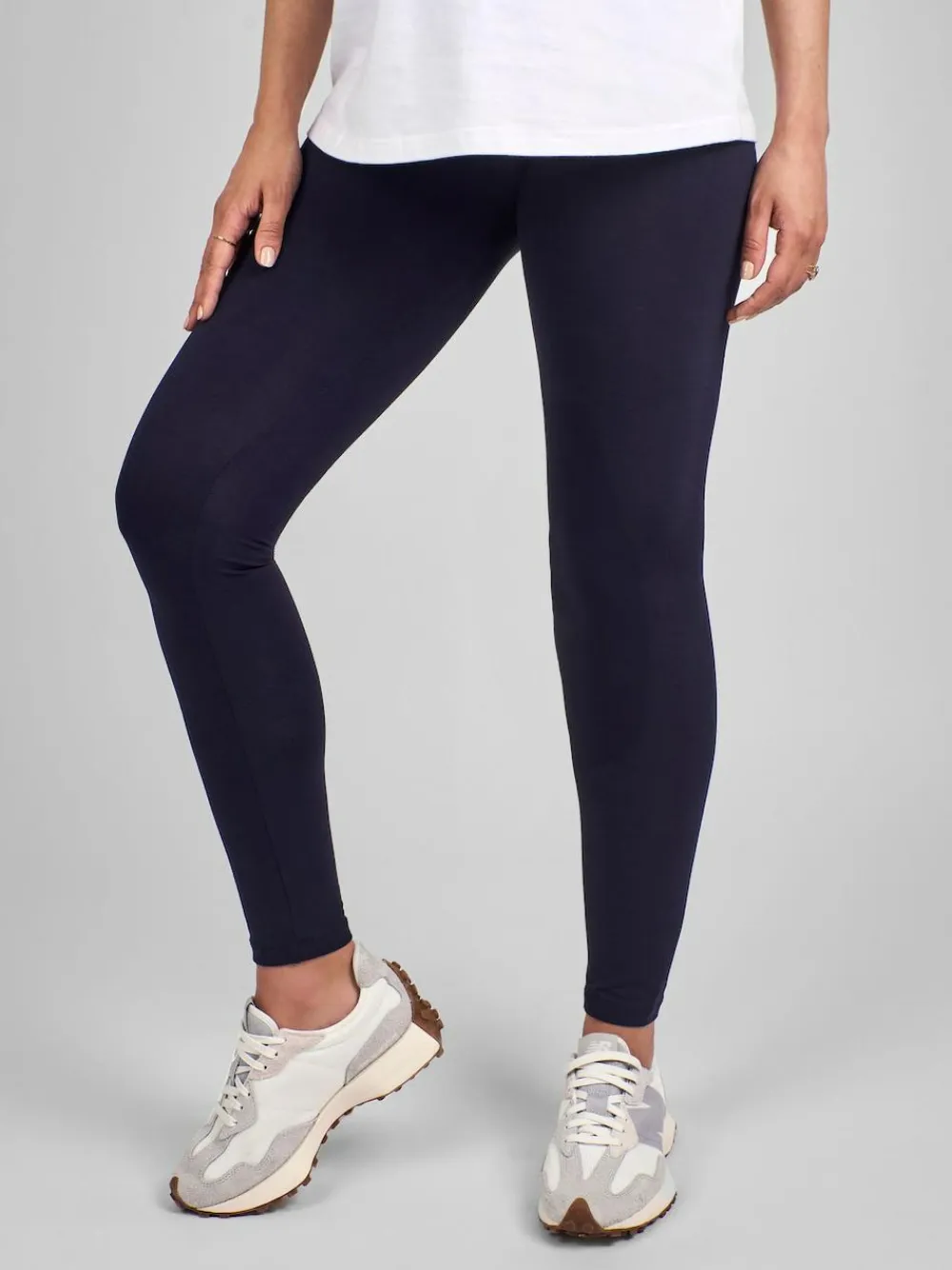 Jojo Maman Bébé 2-Pack Cotton Rich Maternity Leggings^Women Loungewear