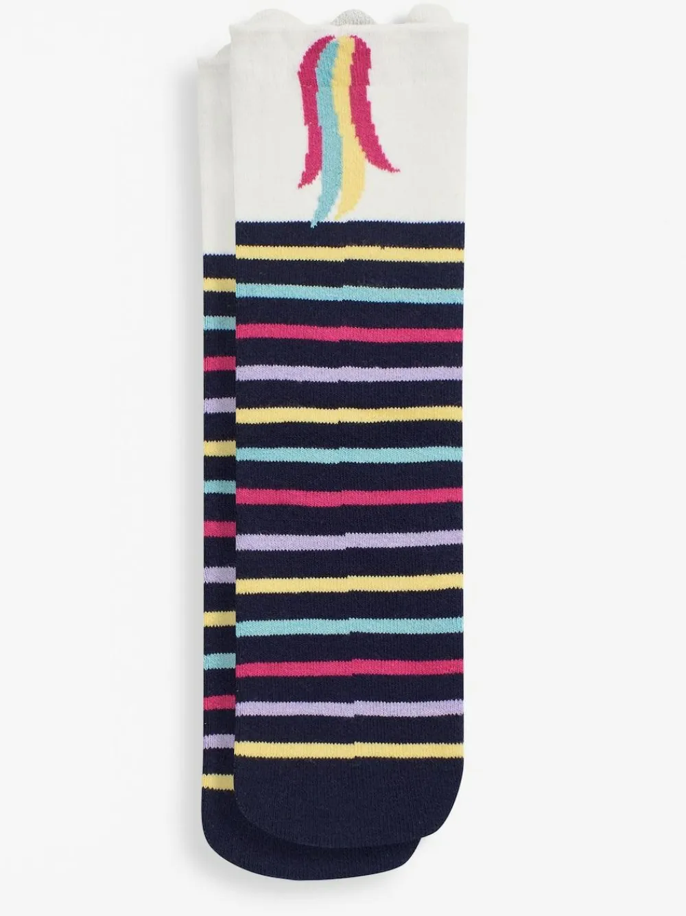 Discount Jojo Maman Bébé Navy Unicorn Welly Socks