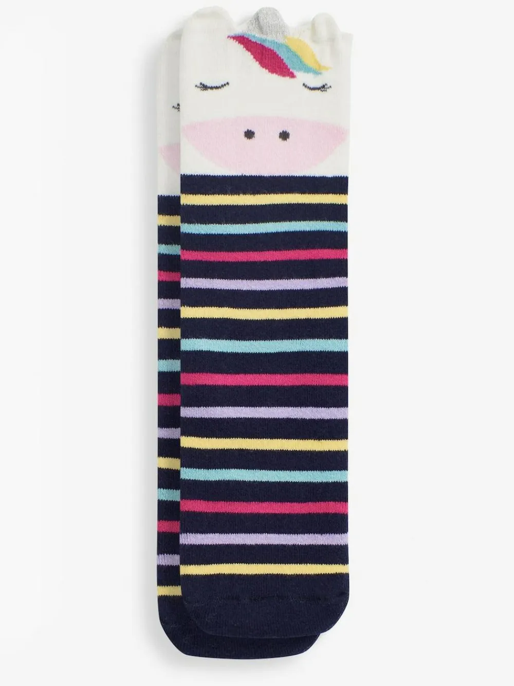 Discount Jojo Maman Bébé Navy Unicorn Welly Socks