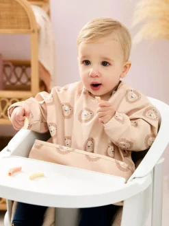 Jojo Maman Bébé Neutral Lion Sleeved Bib