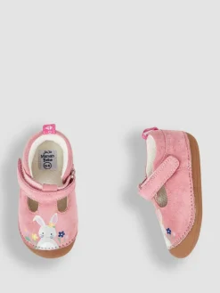 Hot Jojo Maman Bébé Pink Bunny Pre-Walker Shoes