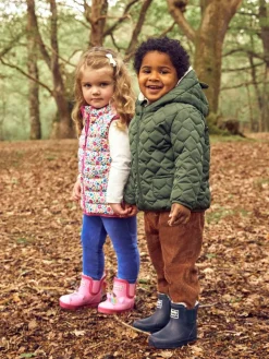 Jojo Maman Bébé Pink Cosy Lined Unicorn Ankle Wellies^ Shoes