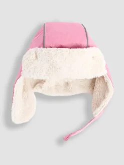 Best Jojo Maman Bébé Cosy Trapper Hat Pink