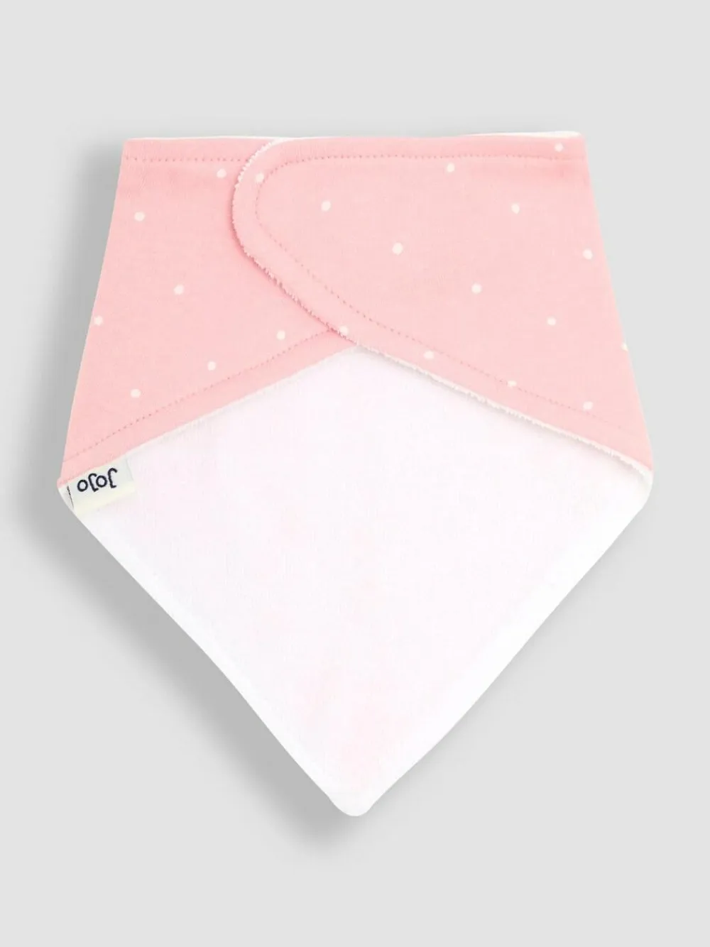 Jojo Maman Bébé Pink Dribble Bibs 3 Pack^ Bibs