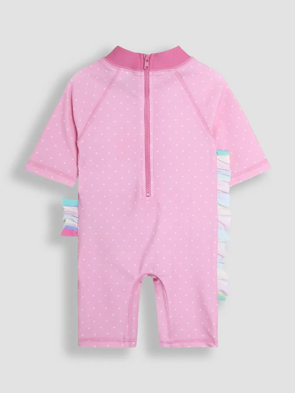 Best Jojo Maman Bébé Pink Fish Appliqué Sun Protection Suit