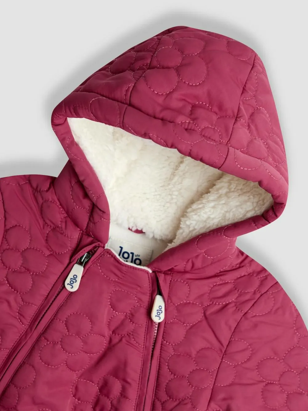 Best Jojo Maman Bébé Pink Floral Quilted Pramsuit