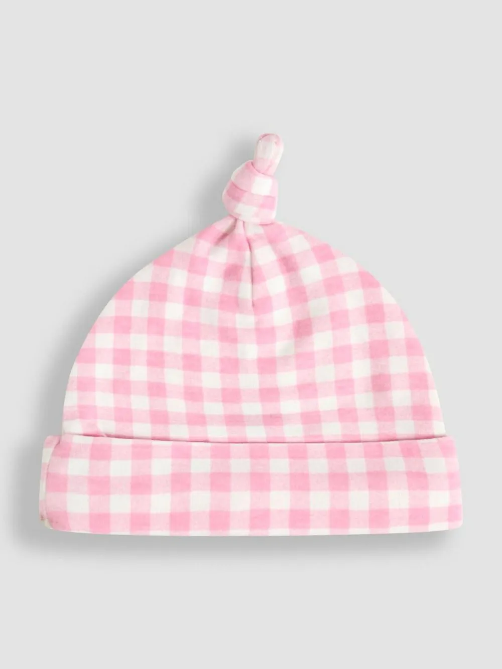 Sale Jojo Maman Bébé Pink Gingham Baby Hat