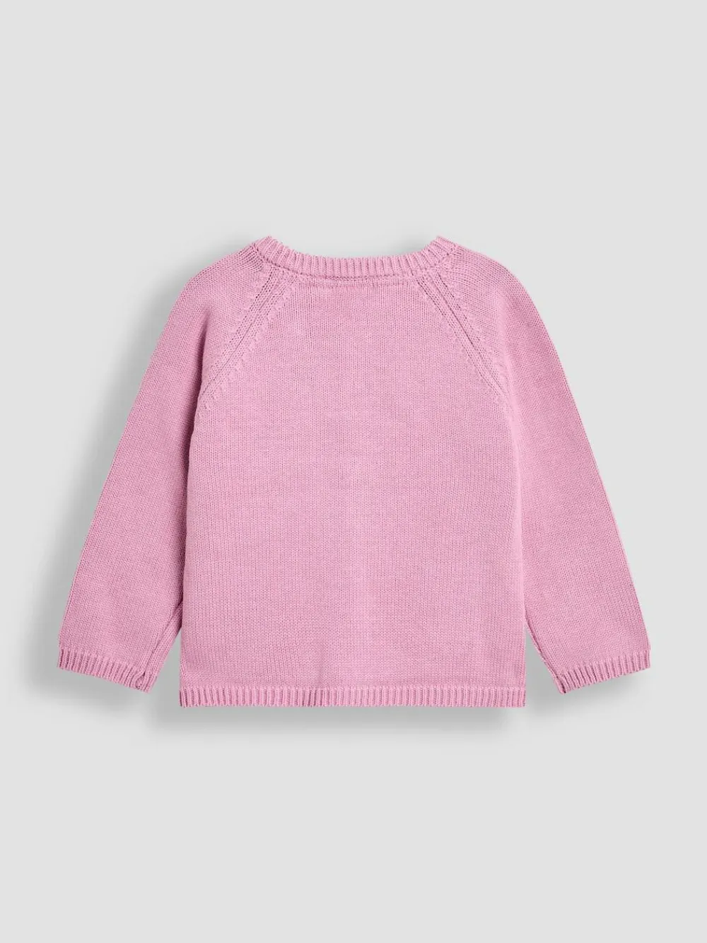 Best Jojo Maman Bébé Pink Mouse Pet in Pocket Appliqué Cardigan