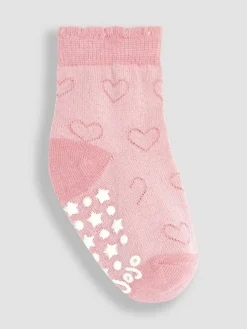 Jojo Maman Bébé 3-Pack Heart Socks^ Tights|Socks & Tights