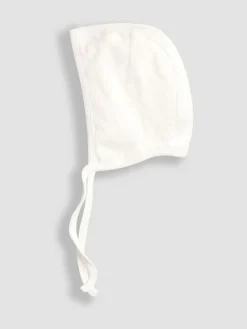 Jojo Maman Bébé Pink 2-Pack Pointelle Bonnets^ Hats & Scratch Mitts|Hats, Gloves & Scarves