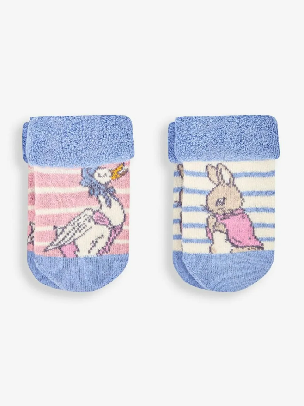 Jojo Maman Bébé Peter Rabbit Baby Socks 2 Pack^BOY Socks