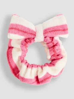 Jojo Maman Bébé Pink Stripe Towelling Sunsuit & Scrunchie^ Jumpsuits & Playsuits