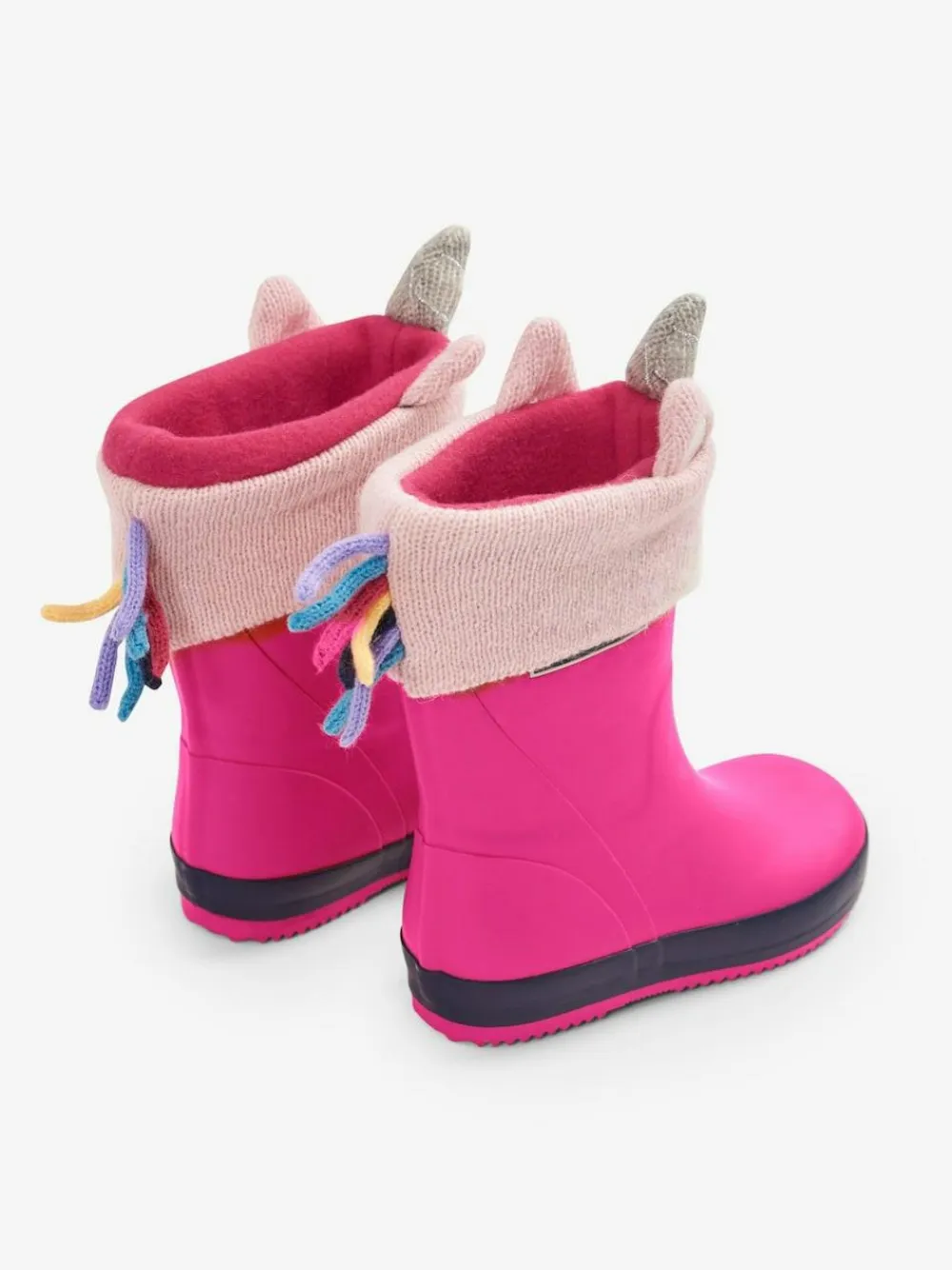 Jojo Maman Bébé Pink Unicorn Unicorn Welly Liners^BOY Socks