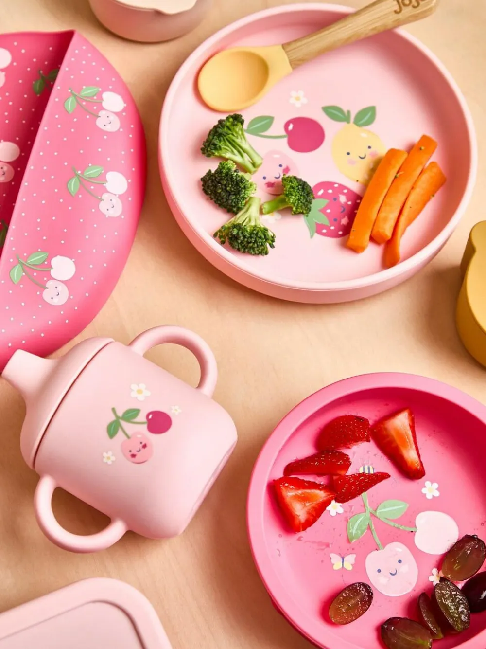 Jojo Maman Bébé Printed Silicone Mealtime Set^ Dinner Sets & Pasta Bowls