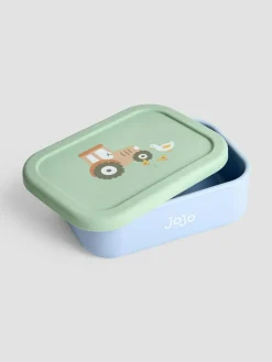 Jojo Maman Bébé Printed Square Silicone Lunch Box^ Branded Kitchenware