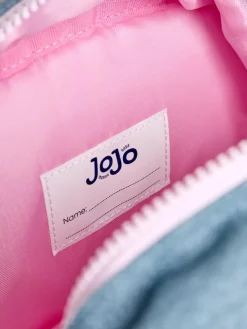 Jojo Maman Bébé Quilted Denim Embroidered Medium Backpack^ Bags