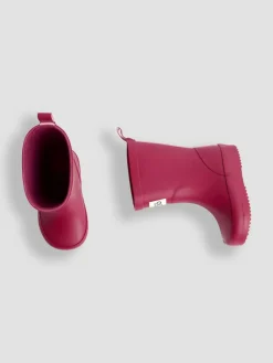 New Jojo Maman Bébé Plain Wellies Raspberry