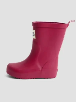 New Jojo Maman Bébé Plain Wellies Raspberry