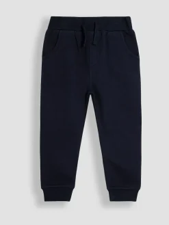 New Jojo Maman Bébé 2-Pack Joggers Rust and Navy Blue