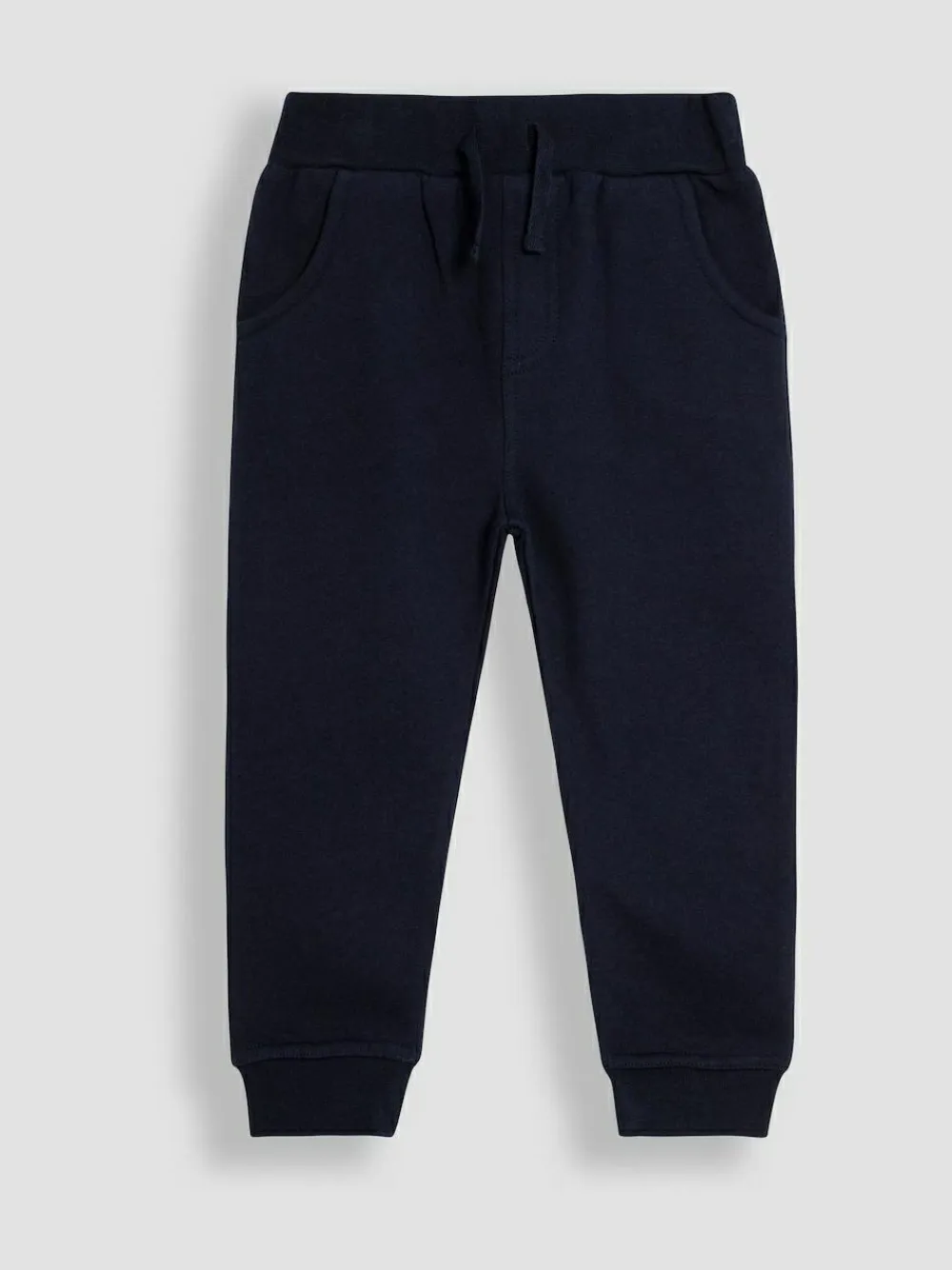 New Jojo Maman Bébé 2-Pack Joggers Rust and Navy Blue