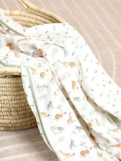 Discount Jojo Maman Bébé Safari Muslin Blanket