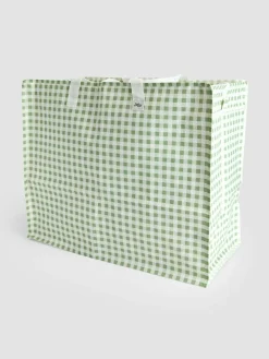 Jojo Maman Bébé Sage Gingham Enormous Storage Bag^ Storage & Organisation