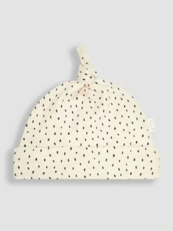 Jojo Maman Bébé Stone Spot Print Cotton Baby Hat^BOY Hats|Hats