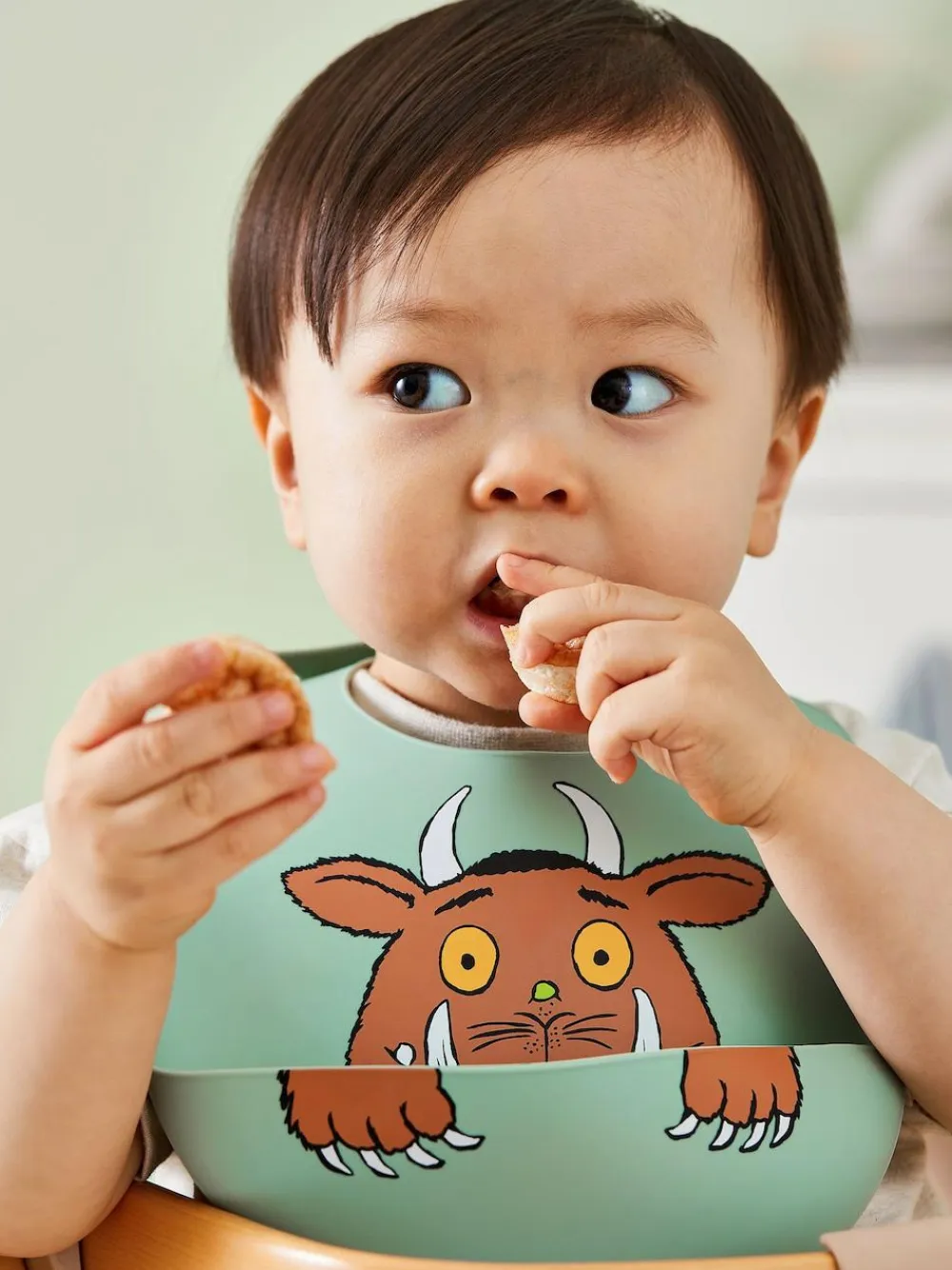 Jojo Maman Bébé The Gruffalo 2-Pack Silicone Bib Set^ Bibs