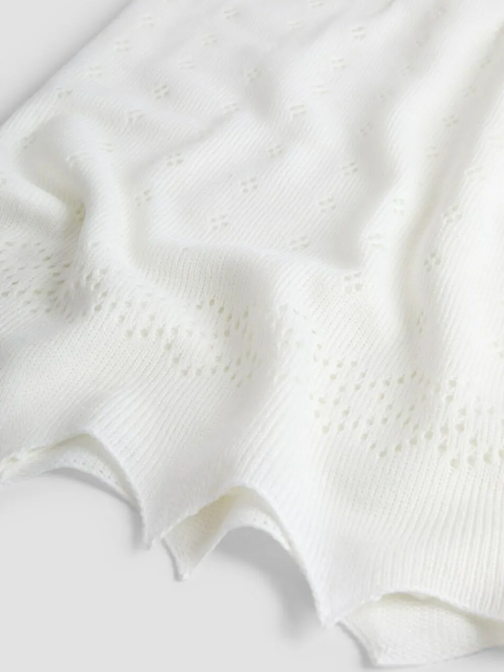 New Jojo Maman Bébé Traditional Newborn Shawl