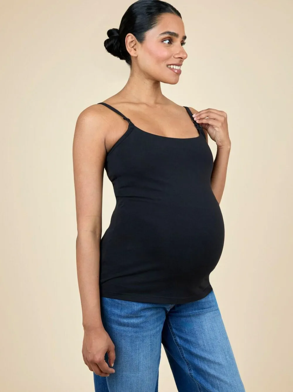 Jojo Maman Bébé 2-Pack Maternity & Nursing Vest Tops^Women Loungewear
