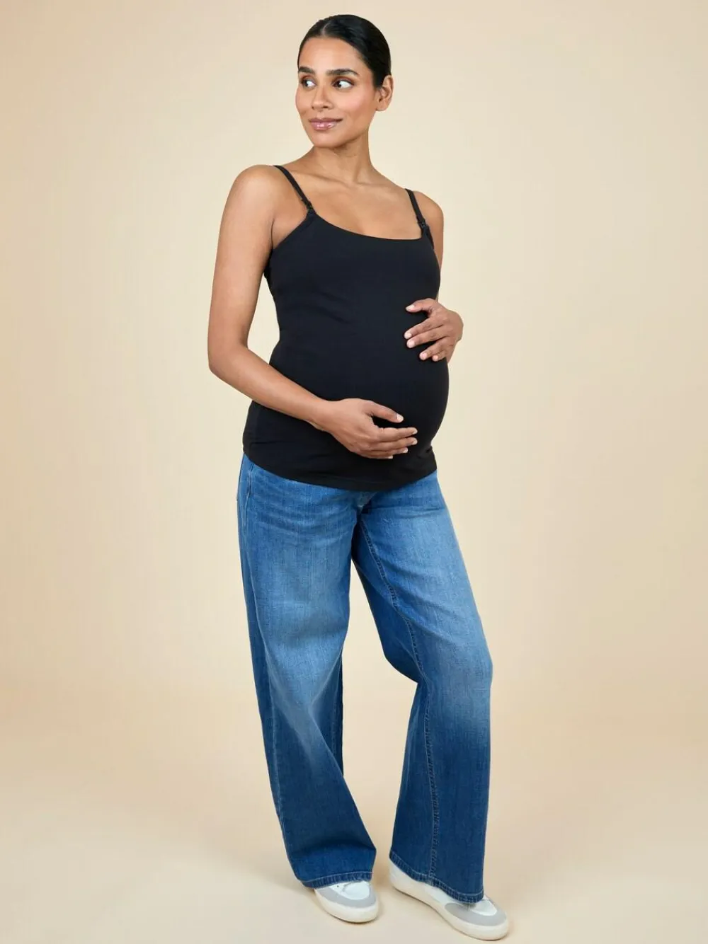 Jojo Maman Bébé 2-Pack Maternity & Nursing Vest Tops^Women Loungewear
