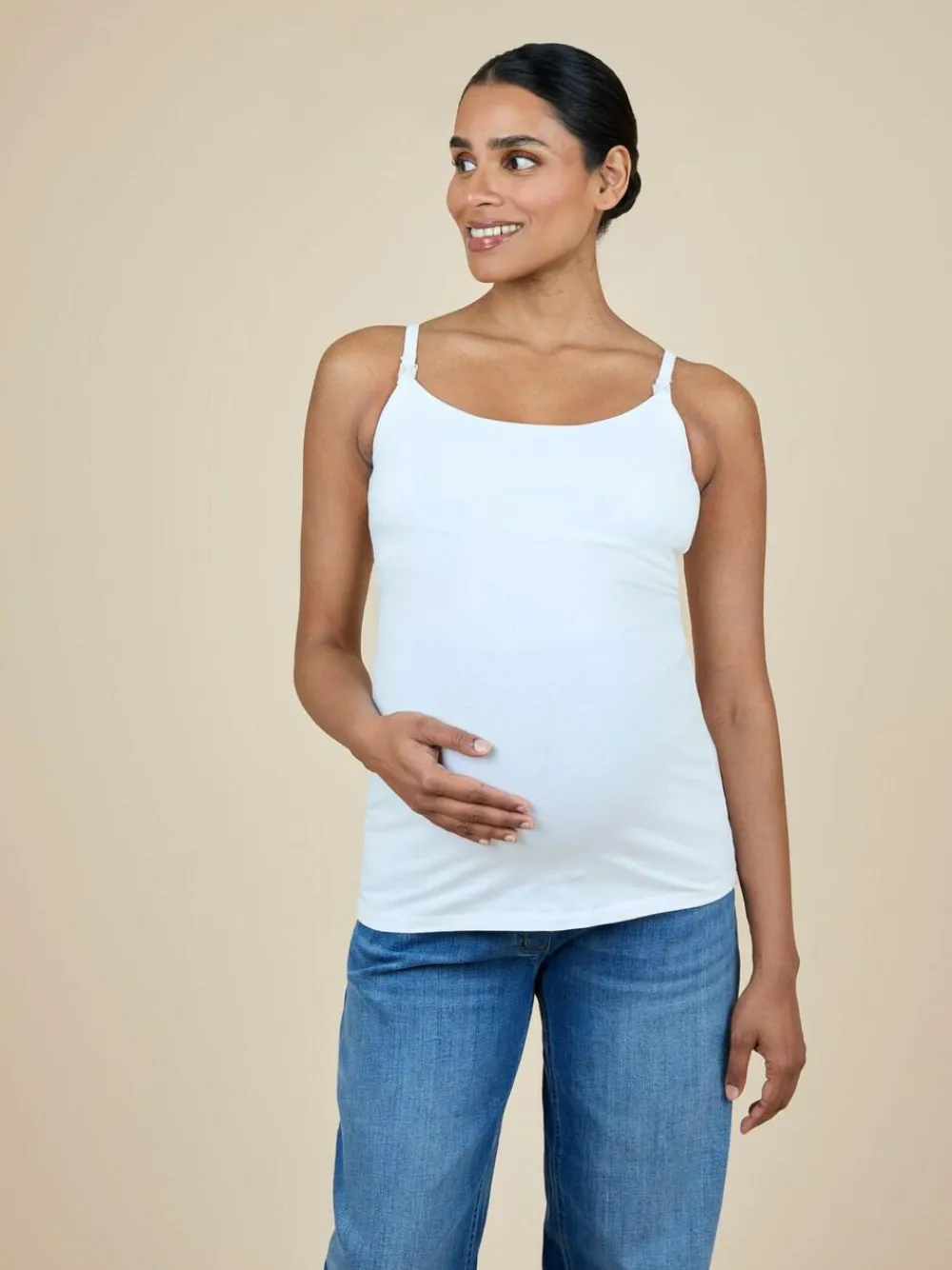 Jojo Maman Bébé 2-Pack Maternity & Nursing Vest Tops^Women Loungewear