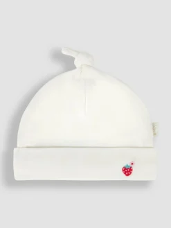 Jojo Maman Bébé Embroidered Cotton Baby Hat^BOY Hats & Scratch Mitts|Hats, Gloves & Scarves