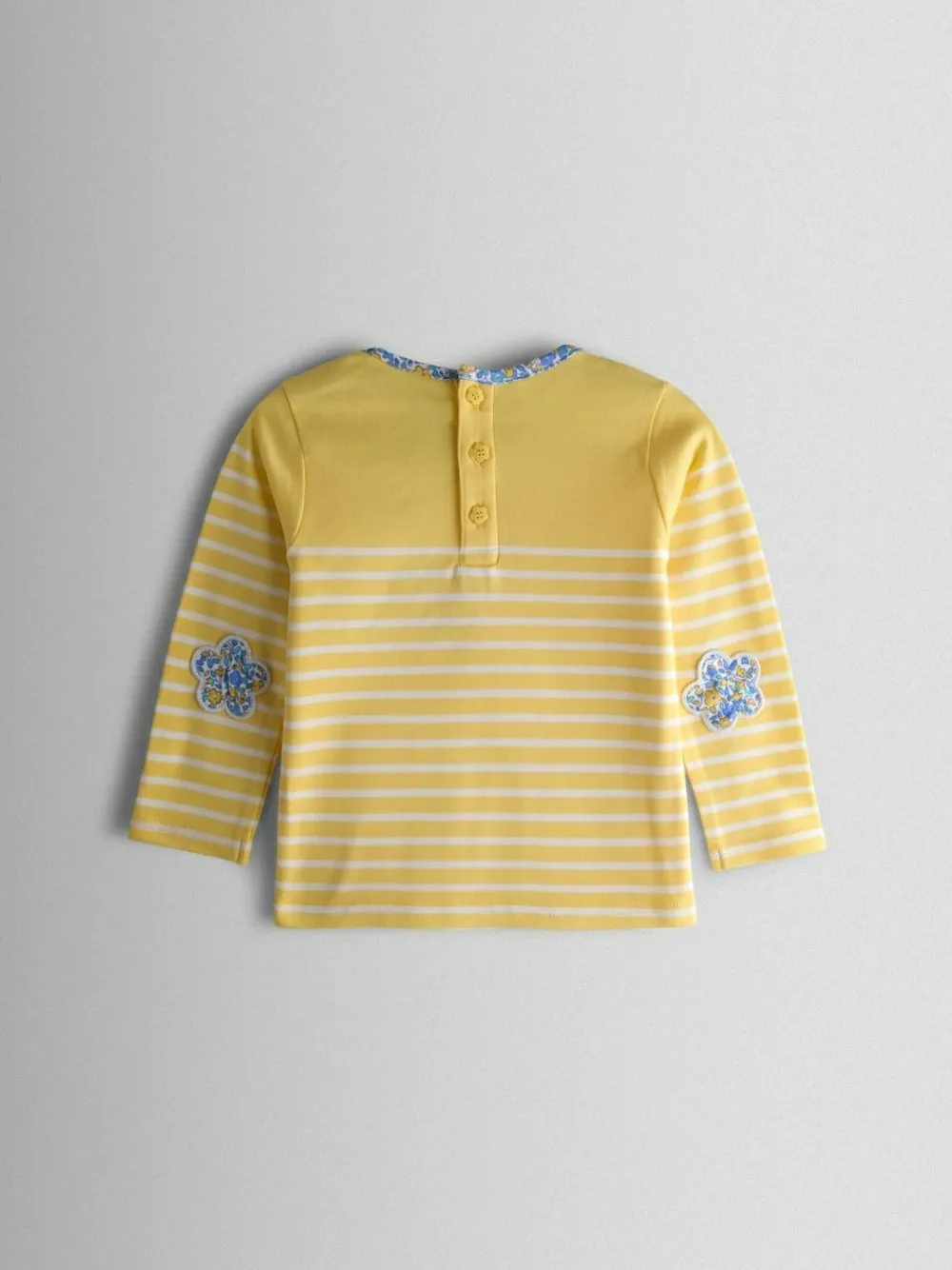Hot Jojo Maman Bébé Breton Pocket Top Yellow Duck