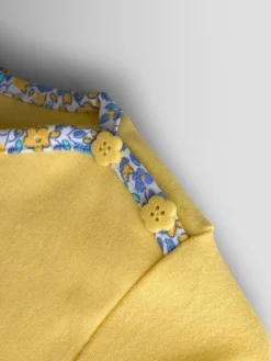 Hot Jojo Maman Bébé Breton Pocket Top Yellow Duck