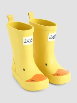 Hot Jojo Maman Bébé Character Wellies Yellow Duck